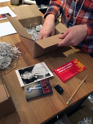 An Unboxed time capsule is created in The Warhol Store.