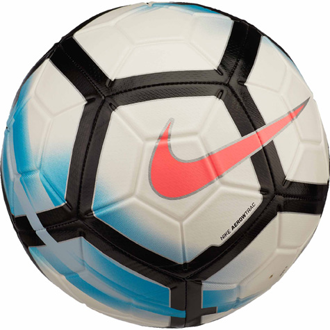 A soccer ball with the Nike symbol