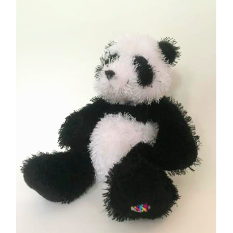 A stuffed panda bear