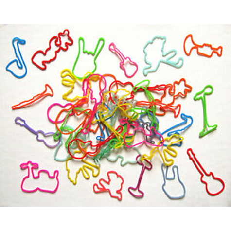 A pile of multi-colored rubber bands in a pile.